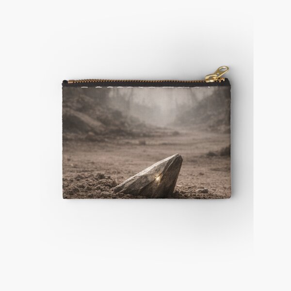 Item preview, Post-Apocalyptic Crystal Wall Art | Dystopian Wasteland Sci-Fantasy Book Cover Print | Zone Thirteen designed and sold by Element Horizon Studio.