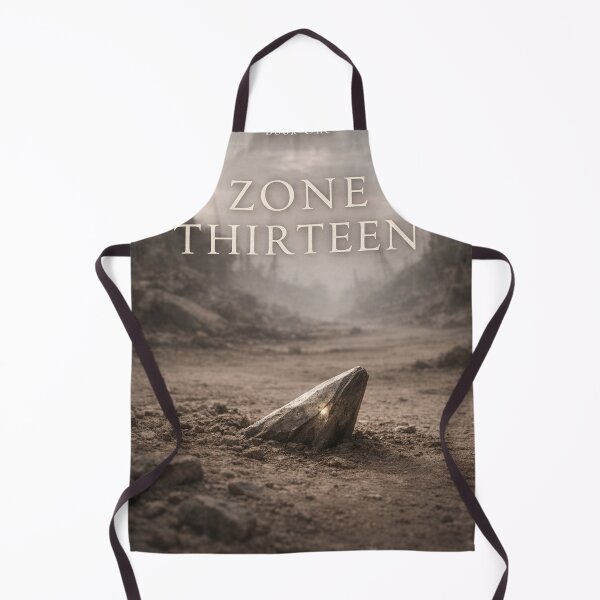 Item preview, Post-Apocalyptic Crystal Wall Art | Dystopian Wasteland Sci-Fantasy Book Cover Print | Zone Thirteen designed and sold by Element Horizon Studio.