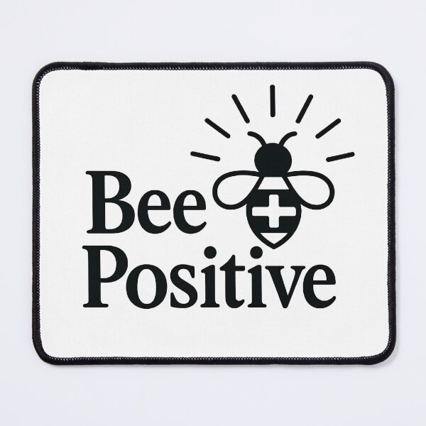 Item preview, Bee Positive Shirt Inspirational Bee Pun World Bee Day Gift designed and sold by TshirtsLabs.
