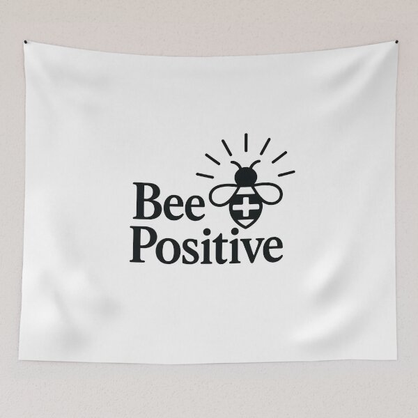 Item preview, Bee Positive Shirt Inspirational Bee Pun World Bee Day Gift designed and sold by TshirtsLabs.