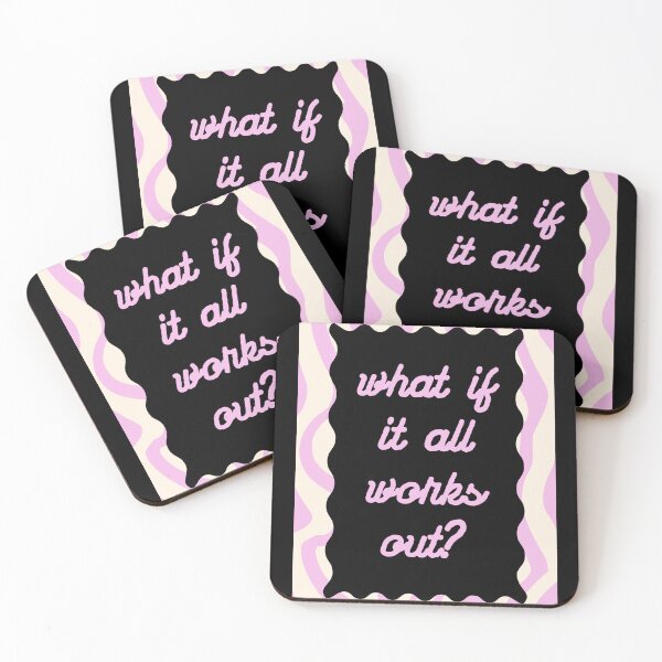 Item preview, What If It All Works Out? Joy Faith Forward designed and sold by RetroMini2026.