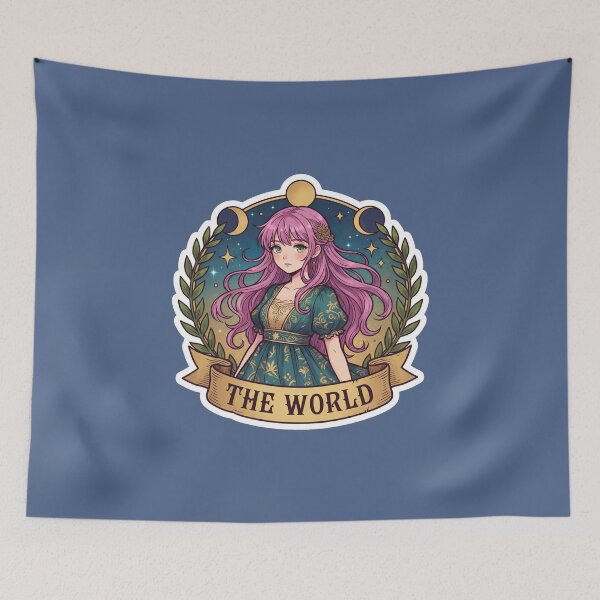 Item preview, Tarot Manga Girl designed and sold by shirt-planet.