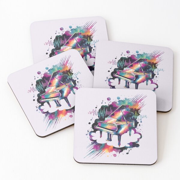 Item preview, Cosmic Piano – World Music Day designed and sold by Art-Arcade6.