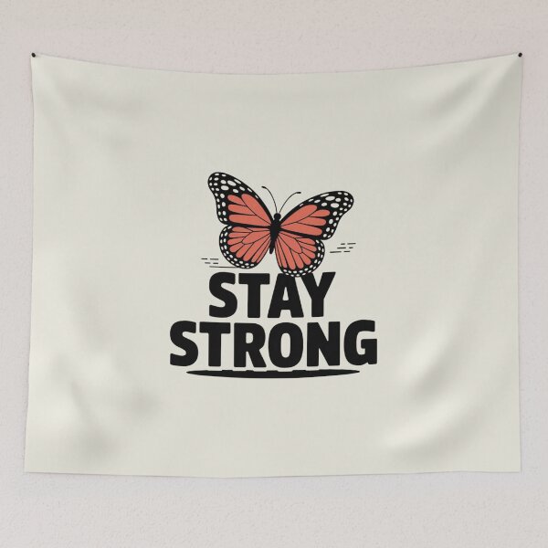 Item preview, Stay Strong: Retro Motivation designed and sold by FrenchTouch77.