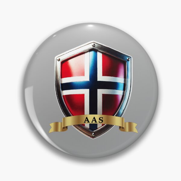 Item preview, Aas Norway Family Name Shield designed and sold by Highlandkings.