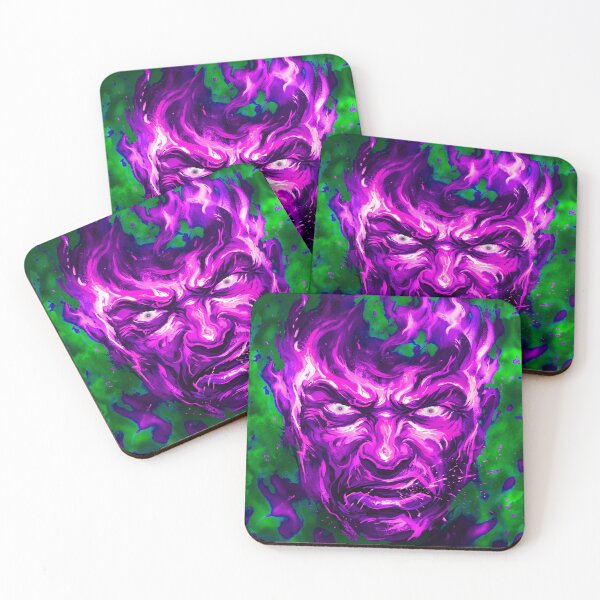 Item preview, PURPLE FLAME HEAD designed and sold by 500 TON.