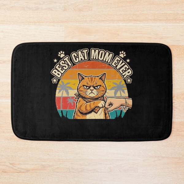 Item preview, Best-Cat-Mom-Ever-Funny-Grumpy-Cat-Fist-Bump designed and sold by w66aboo.