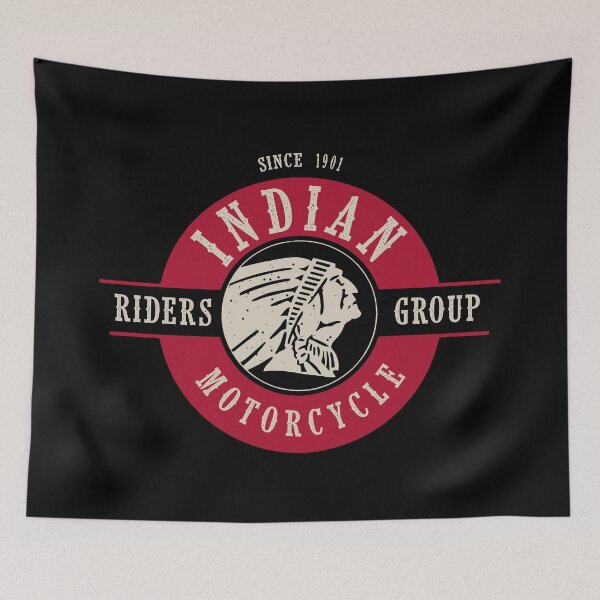 Item preview, Indian Motorcycle "Riders Group" Design designed and sold by EzequielBC.