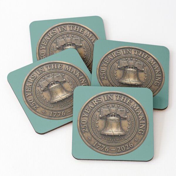 Item preview, America 250 Sestercentennial Heritage Seal Liberty Bell 1776 2026 Commemorative designed and sold by Cozy-Old-Pub.