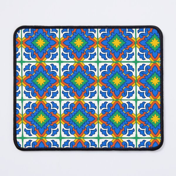 Item preview, Mediterranean Colorful Tiles designed and sold by elenabdesigns.