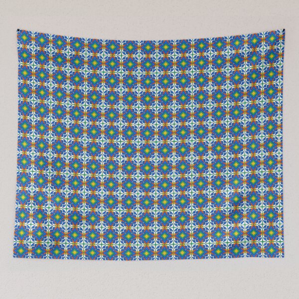 Item preview, Mediterranean Colorful Tiles designed and sold by elenabdesigns.
