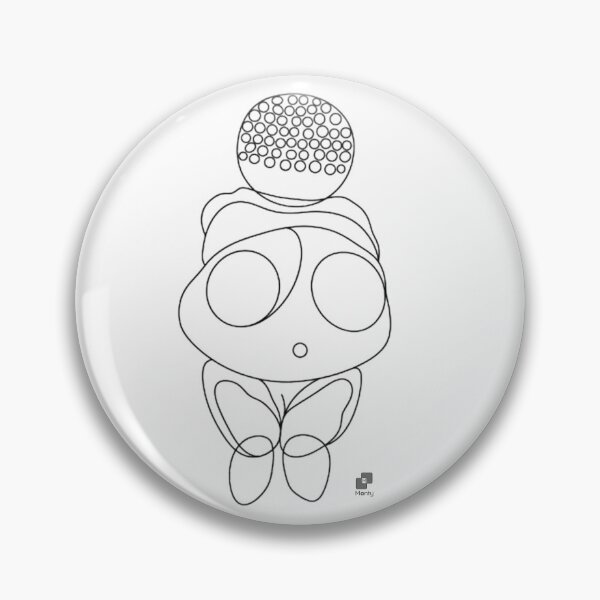Item preview, Modern Willendorf-Line Art designed and sold by Montoya91.