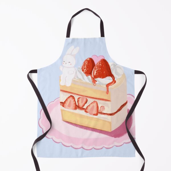 Item preview, Strawberry Cake Bunny designed and sold by mellowstudioart.