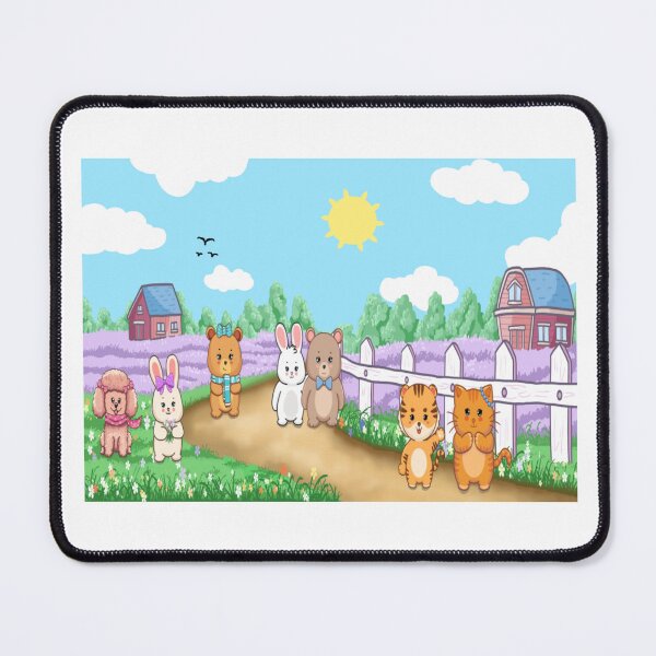 Item preview, Cuties in a Lavender Farm designed and sold by Hello-Cuties.