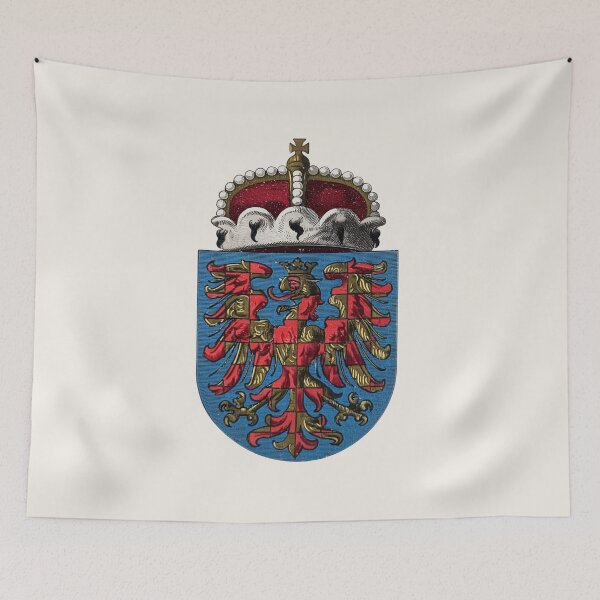 Item preview, Coat of Arms Margraviate of Moravia — Checkered Eagle Habsburg Crown Land designed and sold by BestVarieties.