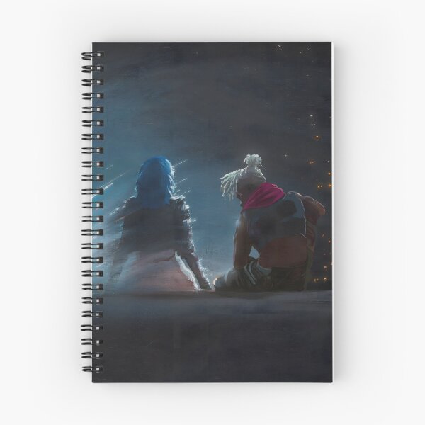 Item preview, Arcane Jinx and Ekko in Love Poster, Maybe in Another Life, Digital Prints, Modern Art, Cosmic Art designed and sold by Kubilay-Digital.