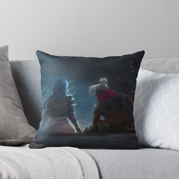 Item preview, Arcane Jinx and Ekko in Love Poster, Maybe in Another Life, Digital Prints, Modern Art, Cosmic Art designed and sold by Kubilay-Digital.