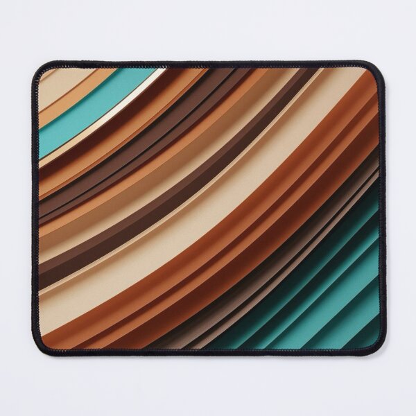 Item preview, Caramel Turquoise Layered Abstract Pattern designed and sold by Bellassi.