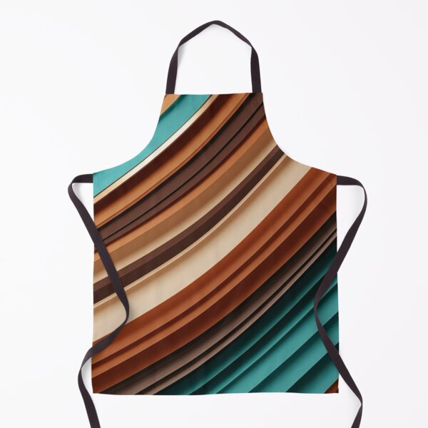 Item preview, Caramel Turquoise Layered Abstract Pattern designed and sold by Bellassi.