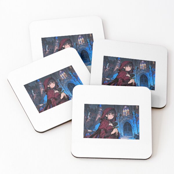 Item preview, Gothic Art Style Anime Girl with Rose designed and sold by AllxN.