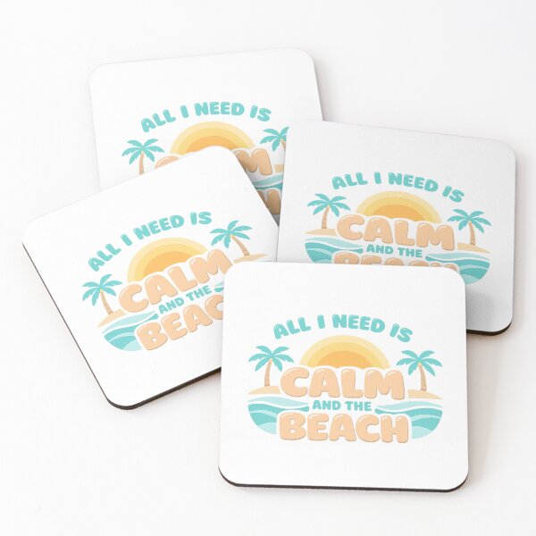 Item preview, All I Need Is Calm And The Beach designed and sold by LuveraxArt.
