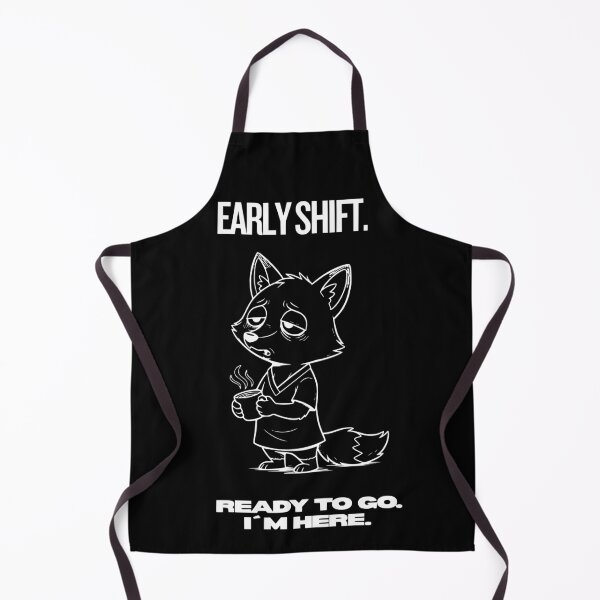 Item preview, Funny Fox Shirt – Ready to go Work Humor designed and sold by Realmoood.