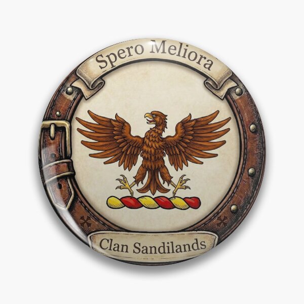 Item preview, Clan Sandilands Crest designed and sold by BagTown Clans.