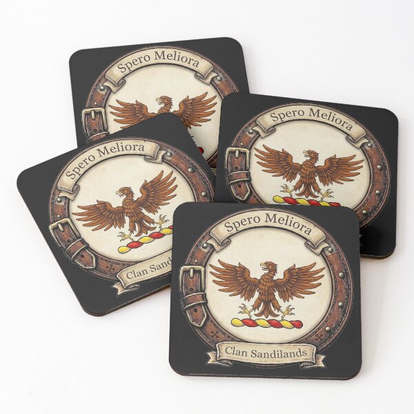 Item preview, Clan Sandilands Crest designed and sold by BagTown Clans.