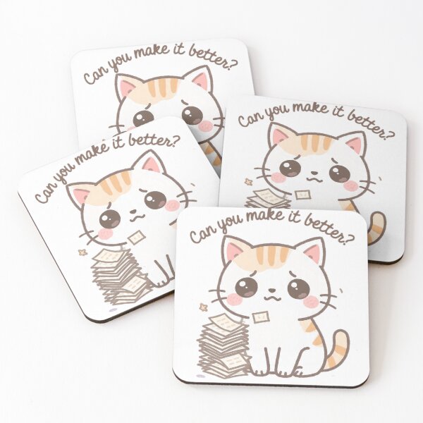 Item preview, Can You Make It Better Cat Meme designed and sold by Moody Vibes Studio.