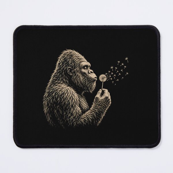 Item preview, Bigfoot Blowing Dandelion designed and sold by zoes-ink.