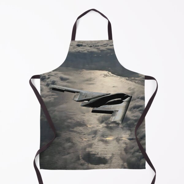 Item preview, Sleek B-2 Spirit soaring gracefully above golden clouds designed and sold by VisionCrafft.