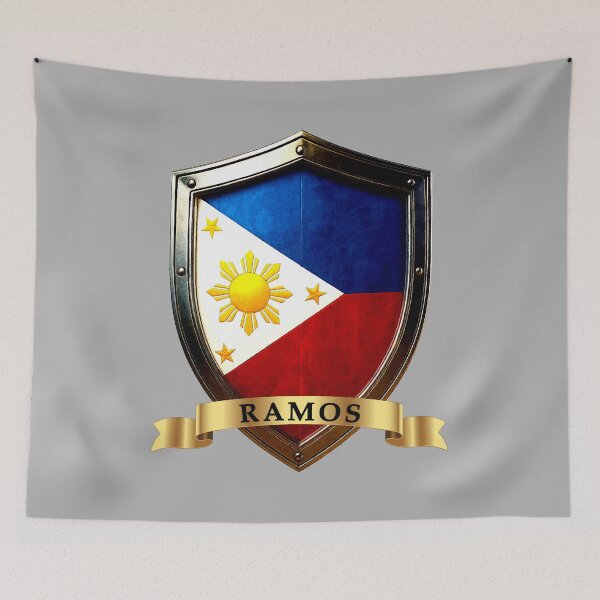 Item preview, Ramos Philippines Pride Shield designed and sold by Highlandkings.