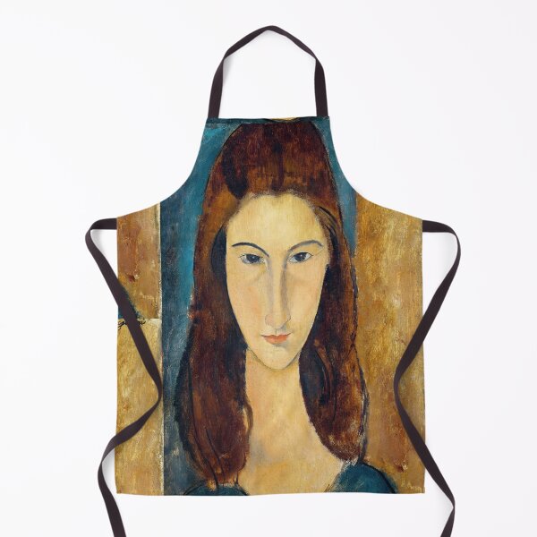 Item preview, Portrait of Jeanne Hébuterne by Amedeo Modigliani: Modernist Fine Art Print designed and sold by artofuniverse.