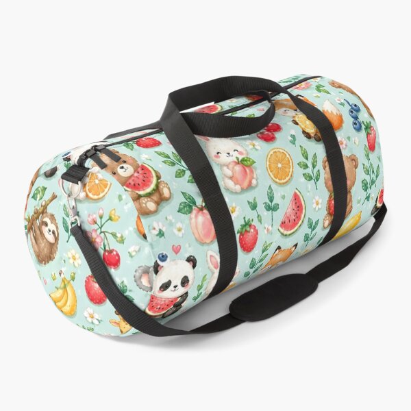 Item preview, Cute Animal Fruit Pattern Phone Case – Kawaii Bunny Fox Bear Panda Aesthetic Design designed and sold by Divakar Fashion.