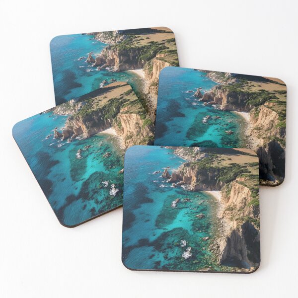 Item preview, Protect Coastal Wonders: Rugged Mediterranean Cliffs Art designed and sold by Nuvoro Eco Awareness.