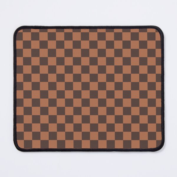 Item preview, Brown sugar & dark liver chestnut checkered designed and sold by Mint + Midnight.