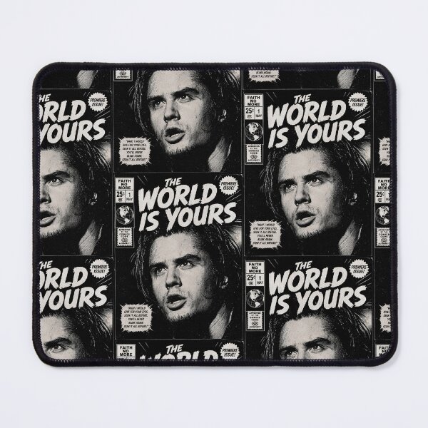Item preview, FAITH NO MORE MIKE PATTON THE WORLD IS YOURS COMIC COVER designed and sold by Campbell0395.