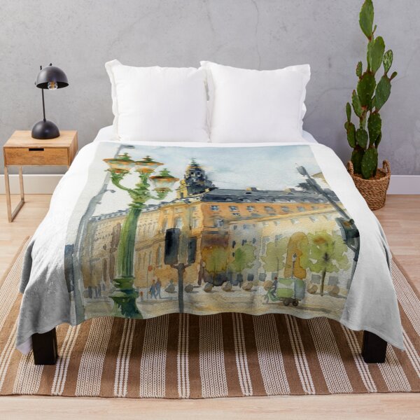 Item preview, Copenhagen Christiansborg Watercolor designed and sold by caracatita75.