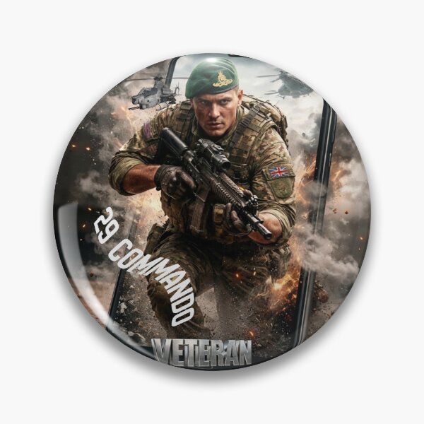 Artikelvorschau, Veteran des 29. Kommandos der Königlichen Artillerie entworfen und verkauft von Bootneckstore.