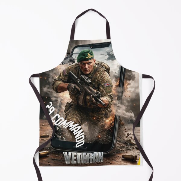 Item preview, 29 Commando Royal Artillery Veteran designed and sold by Bootneckstore.