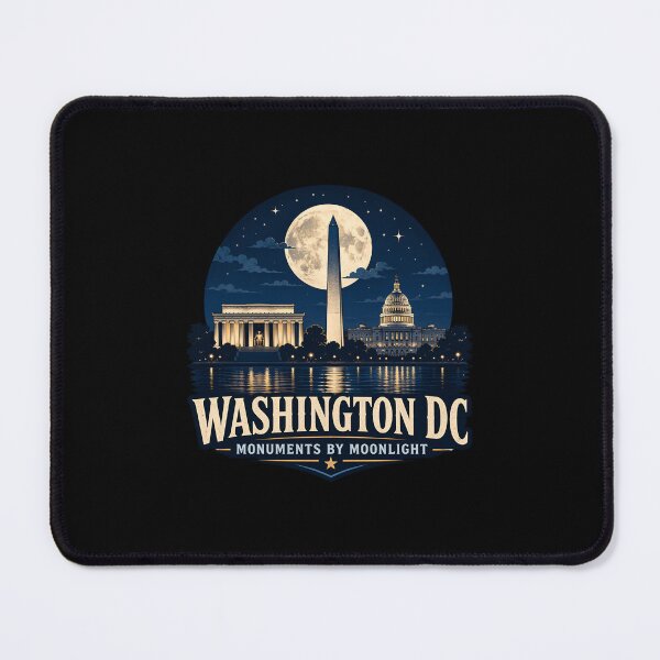 Item preview, Washington DC Monuments By Moonlight designed and sold by Fenay Designs.