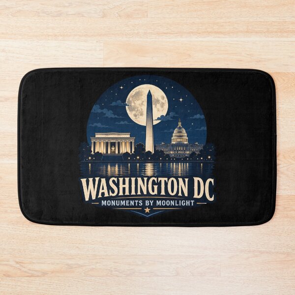 Item preview, Washington DC Monuments By Moonlight designed and sold by Fenay Designs.