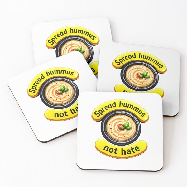 Item preview, Spread hummus not hate gift for food lover designed and sold by BigLove Animals.