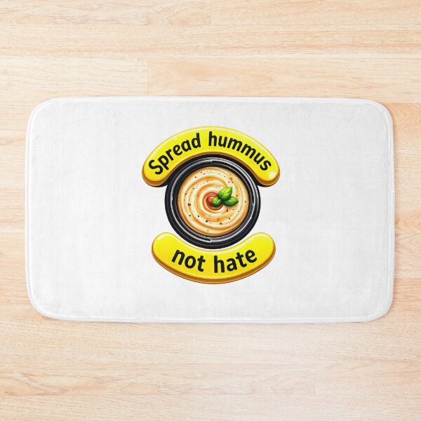 Item preview, Spread hummus not hate gift for food lover designed and sold by BigLove Animals.
