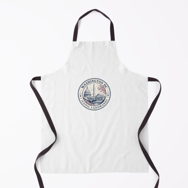 Item preview, Washington DC Iconic Landmarks Vintage Seal designed and sold by Fenay Designs.