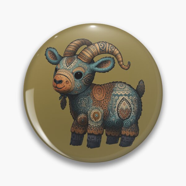 Item preview, Tribal goat designed and sold by Guiarte SMS.