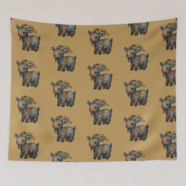 Item preview, Tribal goat designed and sold by Guiarte SMS.