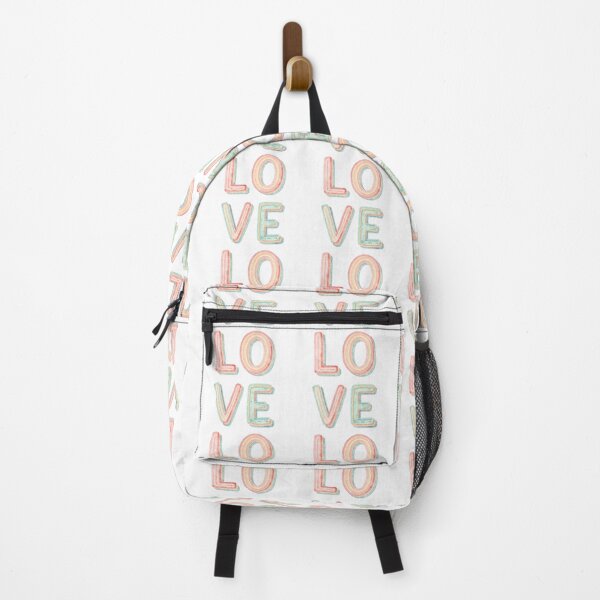 Item preview, Retro Layered Watercolor LOVE Typography Design designed and sold by DesignArtist.ia.