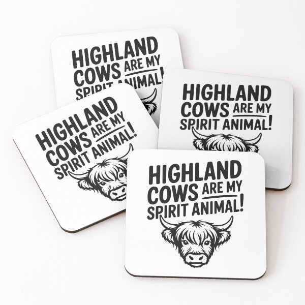 Item preview, Highland Cows Are My Spirit Animal designed and sold by Frank Ring.