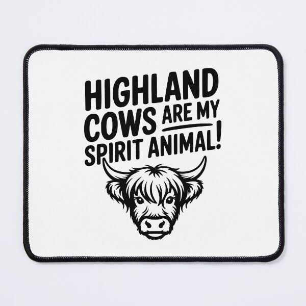 Item preview, Highland Cows Are My Spirit Animal designed and sold by Frank Ring.